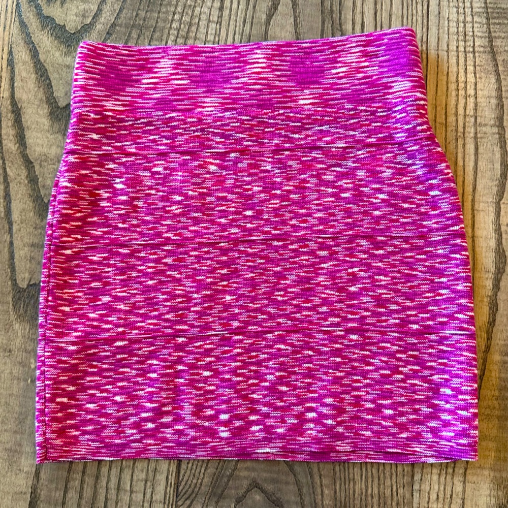 Magenta skirt